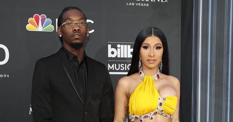 Cardi B And Offset Red Carpet 'Vogue' Interview