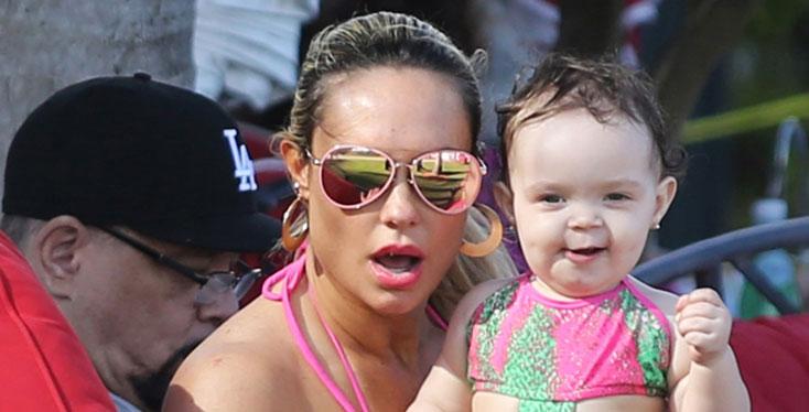 Coco Austin Daughter Eats Eyeshadow