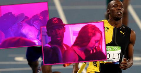 usain bolt making out women