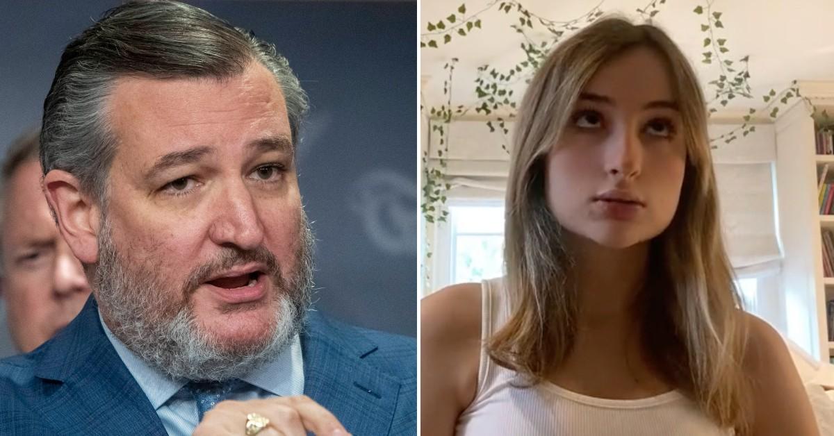 ted cruzs daughter winces donald trump pp