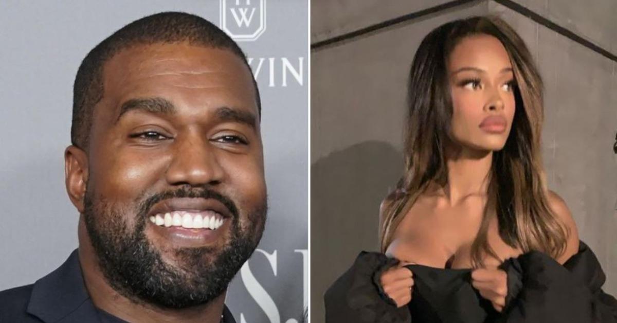 kanye west reportedly dating  year old model vinetria rumors kim kardashian pete davidson continue