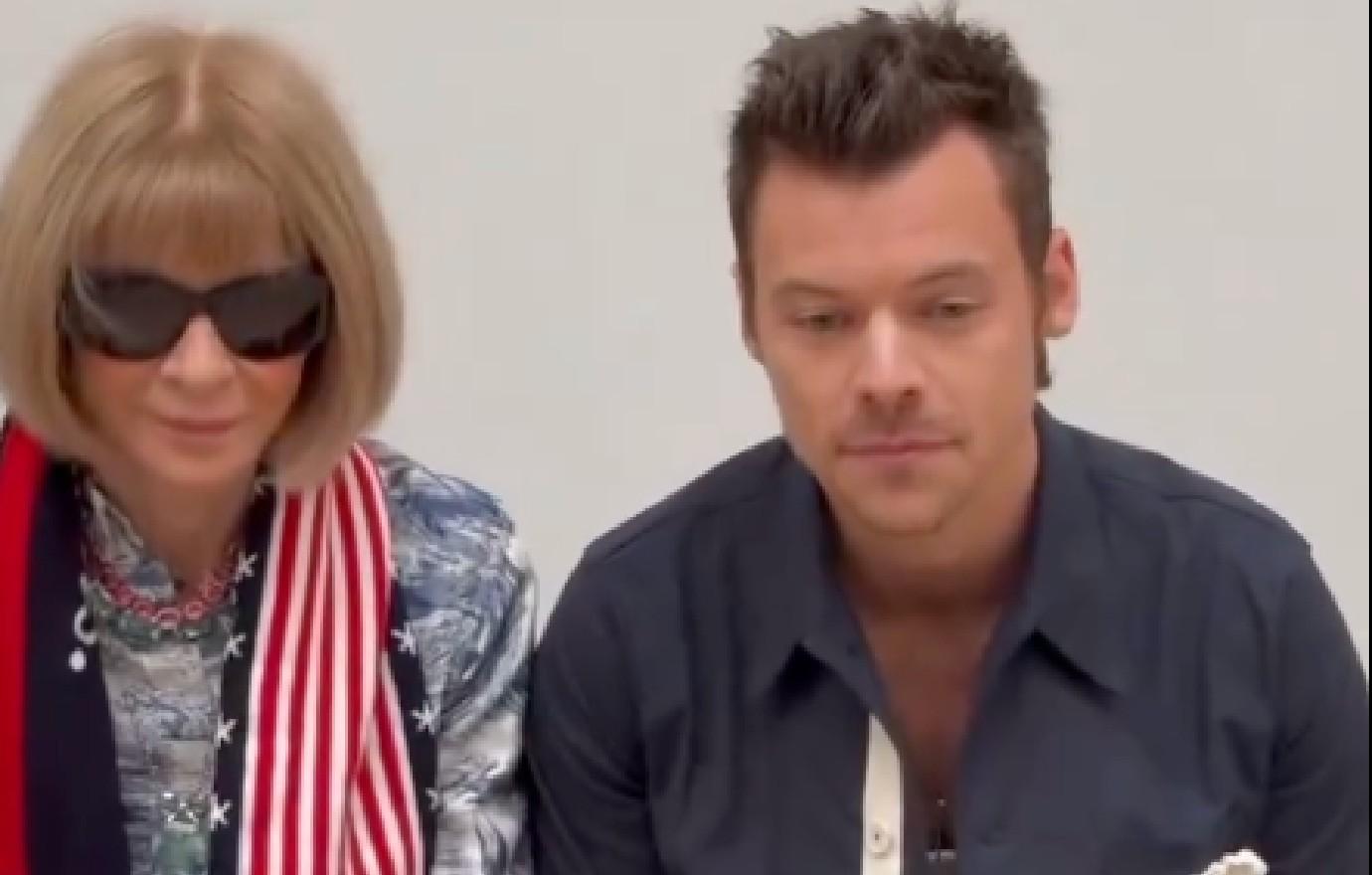 harry styles nasty vans vogue editor anna wintour london fashion week