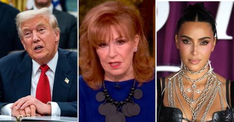 Photo of Donald Trump, Joy Behar and Kim Kardashian