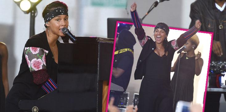 alicia keys performing live nbc today show