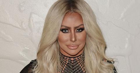 Aubrey O'Day Black Outfit Unrecognizable Instagram