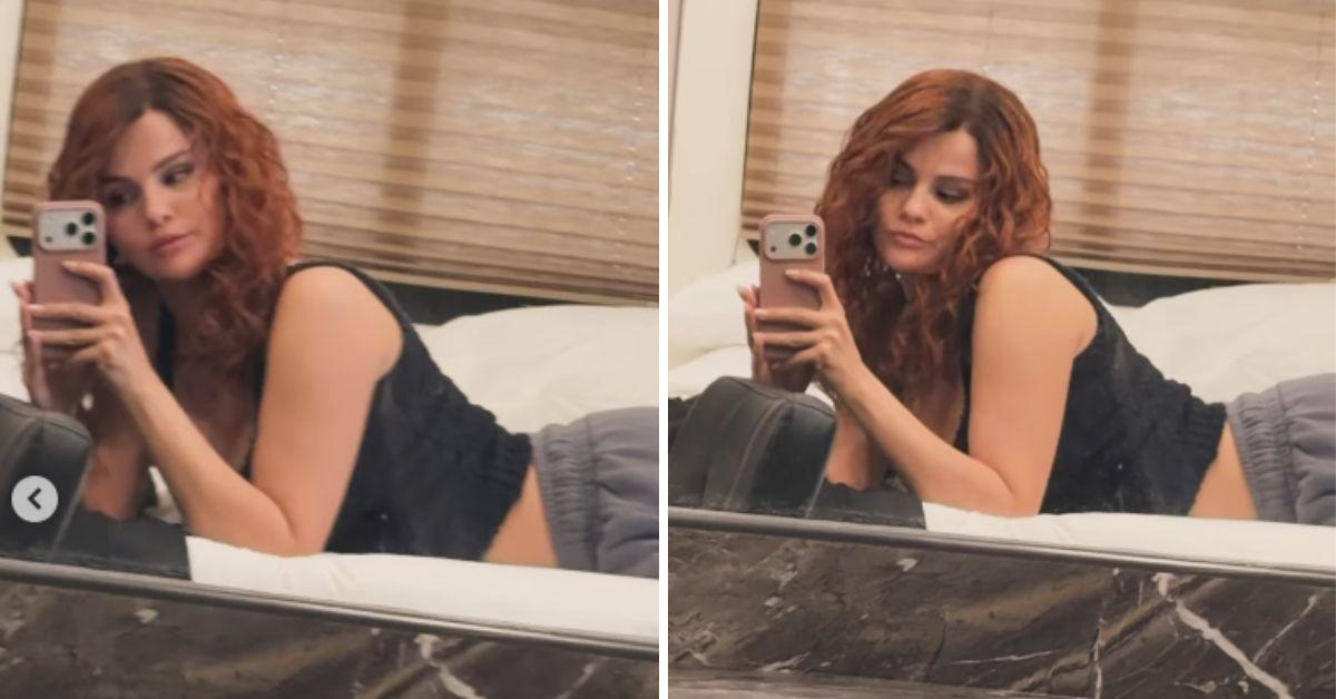 image of The actress hinted that the dramatic makeover may be connected to filming for 'Only Murders in the Building.'