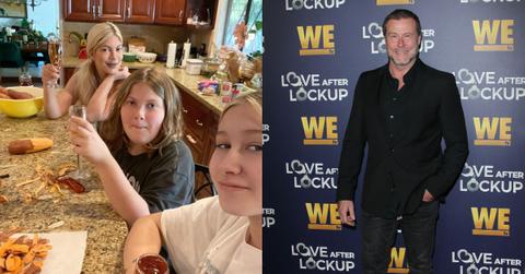 tori spelling kids leave motel friend dean mcdermotts whereabouts unknown