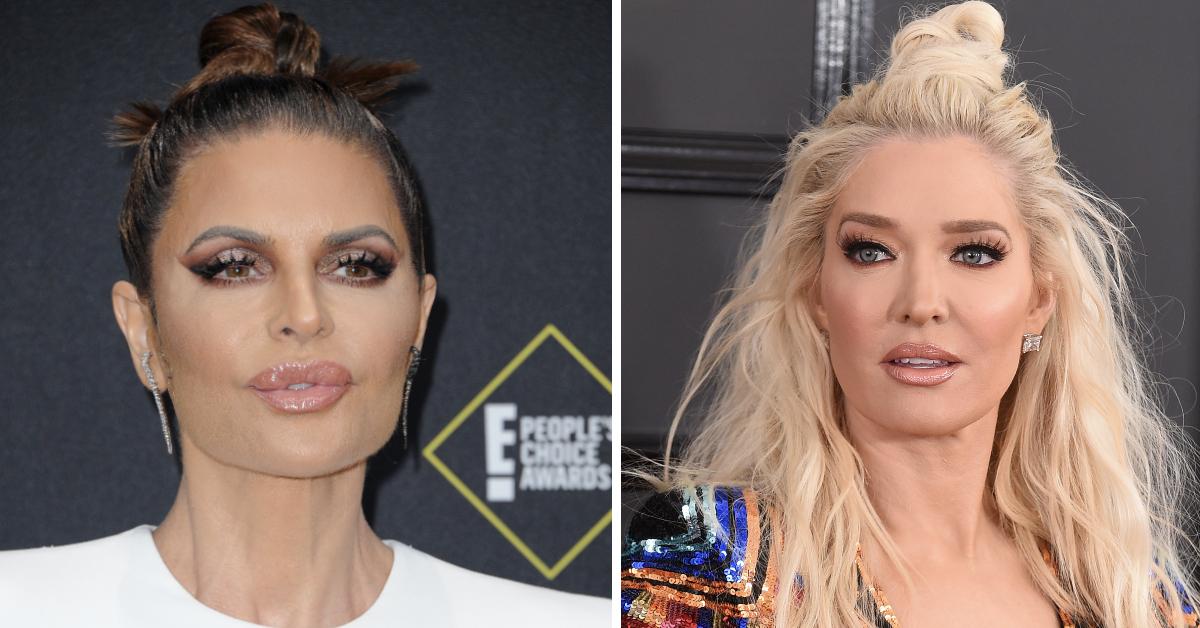 lisa rinna claims erika jayne had screaming match withproducers pp