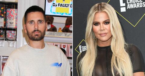 scott disick compliments khloe kardashian figure pp
