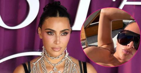 kim kardashian bikini selfies