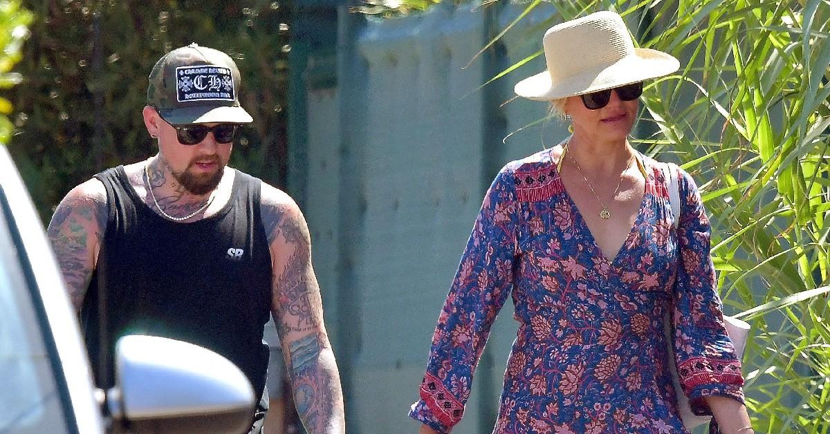 cameron diaz husband benji madden  years married rare photo