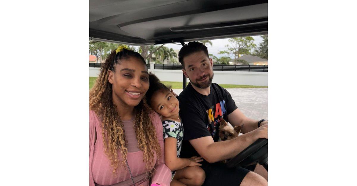 serena williams and her daughters