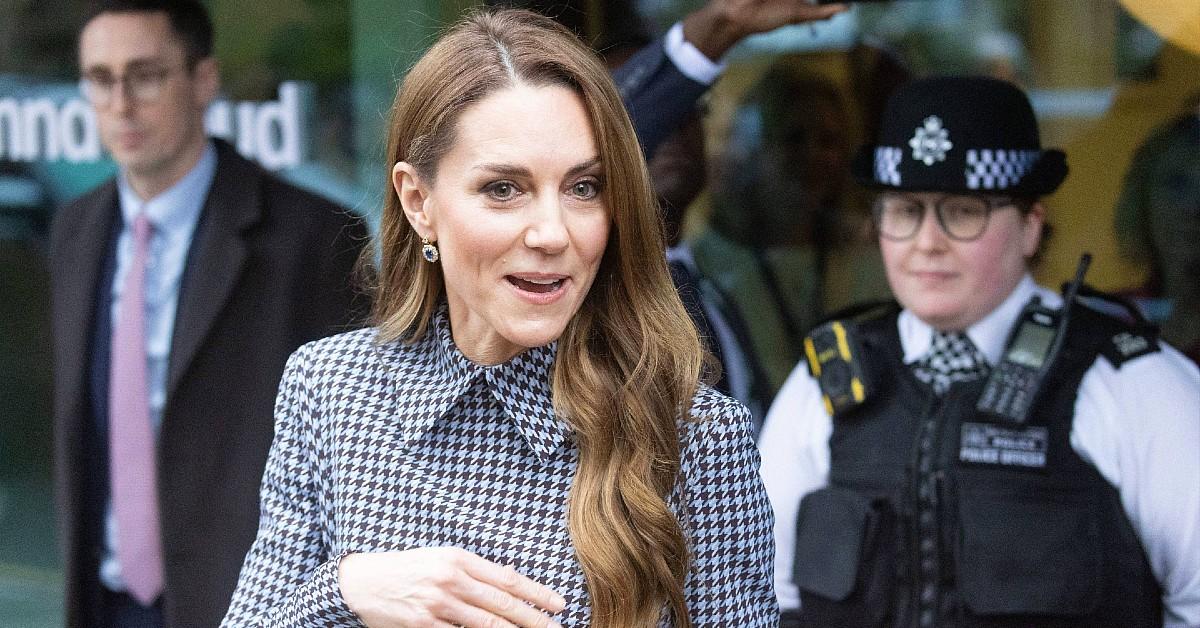 Image of Kate Middleton was previously diagnosed with cancer.