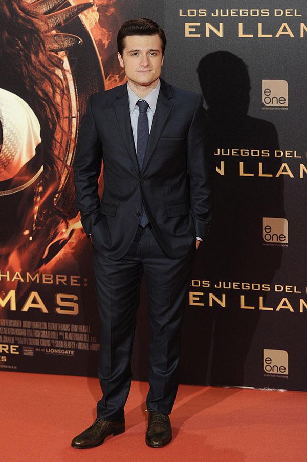 Josh Hutcherson madrid premiere