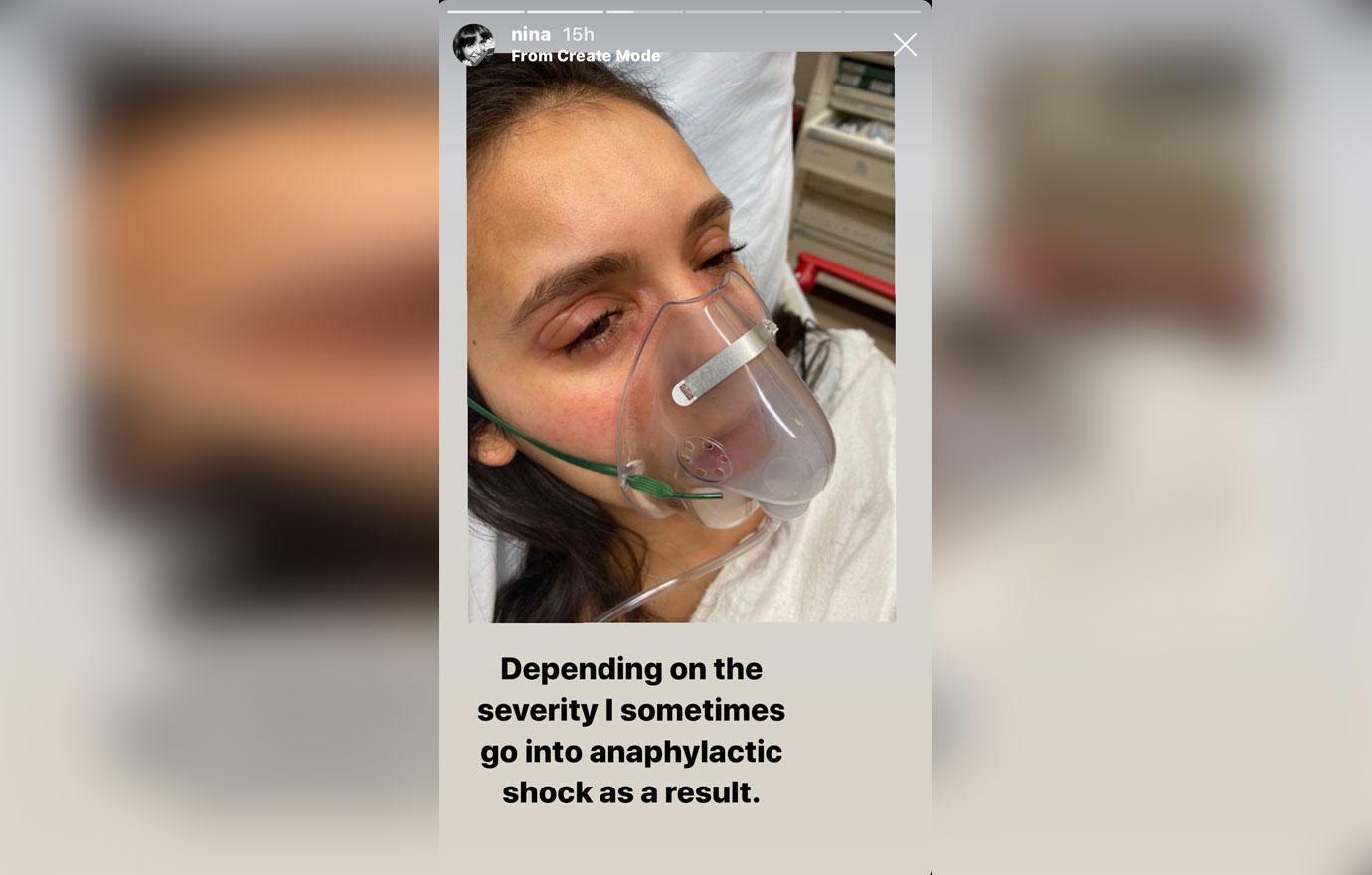 Nina Dobrev Explains Hospital Visit