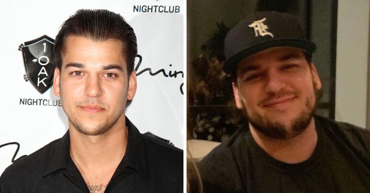 rob kardashian transformation