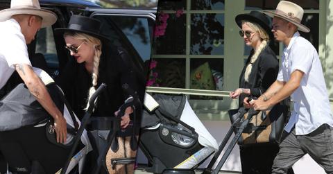 Ashlee simpson evan ross smile lovingly jagger rose 02