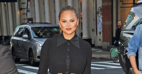 chrissy teigen joking pregnant forever