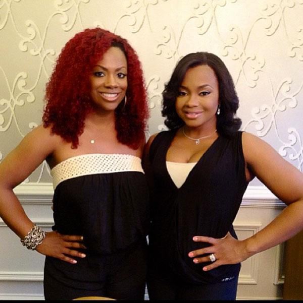 Kandi Burruss and Phaedra Parks Instagram