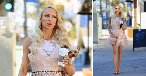 selling sunset christine quinn pregnant coffee puppy pf