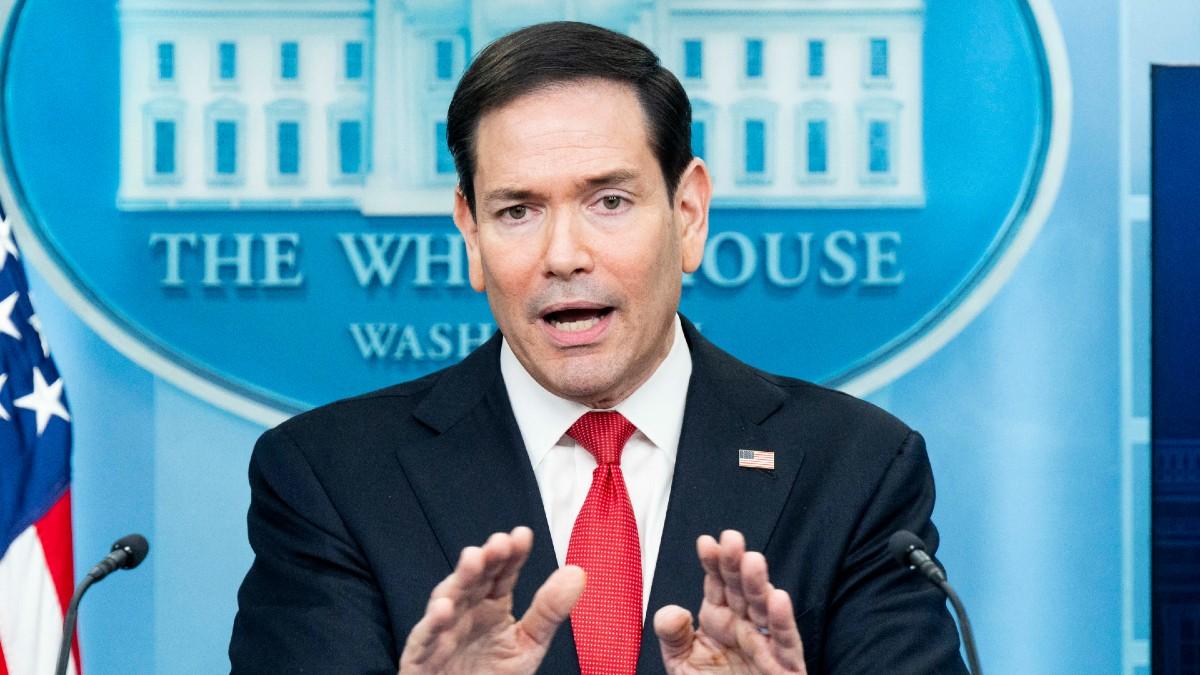 image of Marco Rubio was slammed for DJing versus focusing on the current war with Iran. 