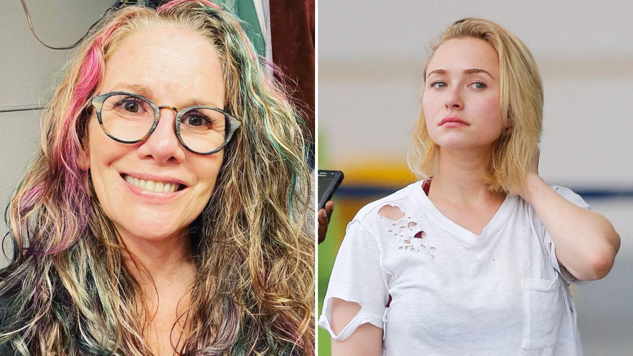 Split photo of Melissa Gilbert and Hayden Panettiere