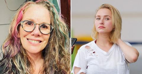 Split photo of Melissa Gilbert and Hayden Panettiere