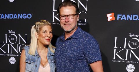 Tori spelling responds family drama