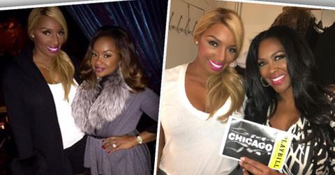 Kenya Moore NeNe Leakes End Feud