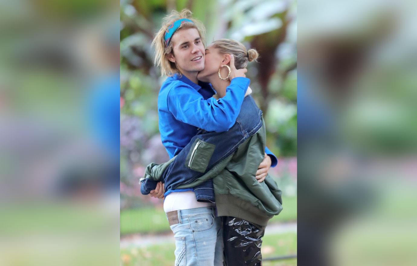 Hailey baldwin justin bieber miserable la lunch 1