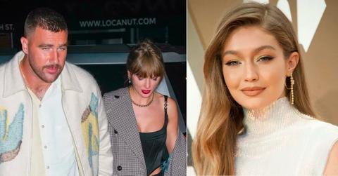 gigi hadid taylor swift travis kelce support relationship