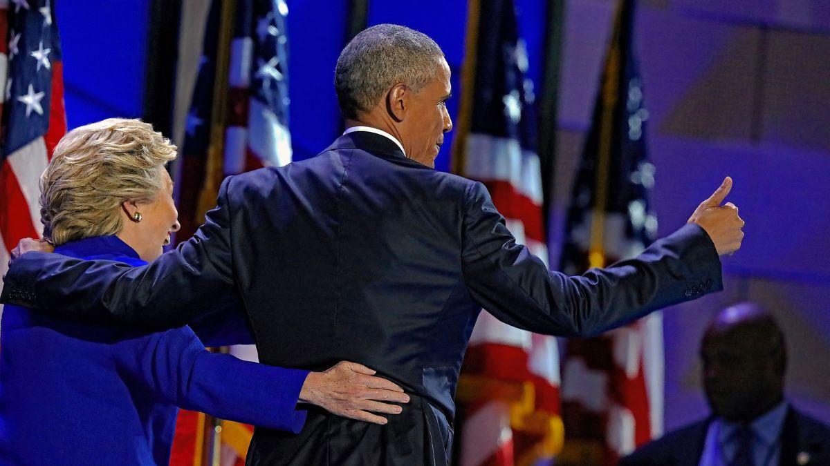 Photo of Donald Trump and Melania Trump were reportedly absent from the event.