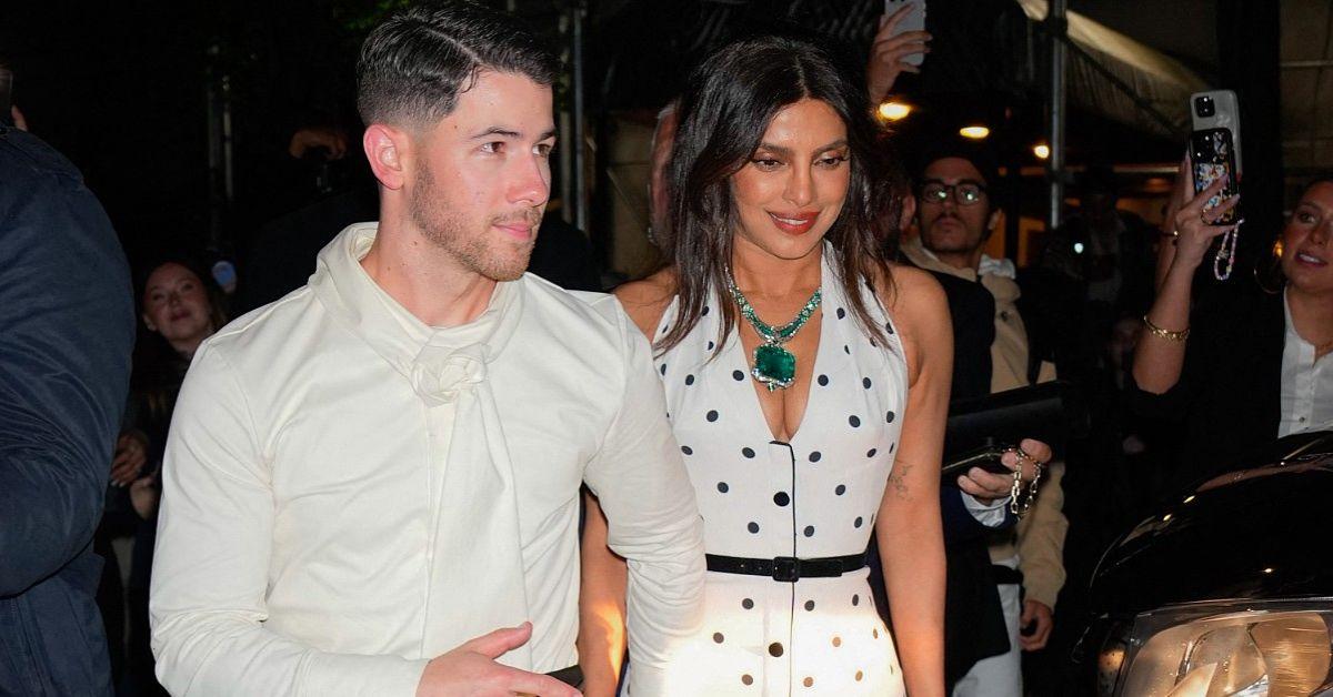 priyanka chopra nick jonas awkward body language met gala