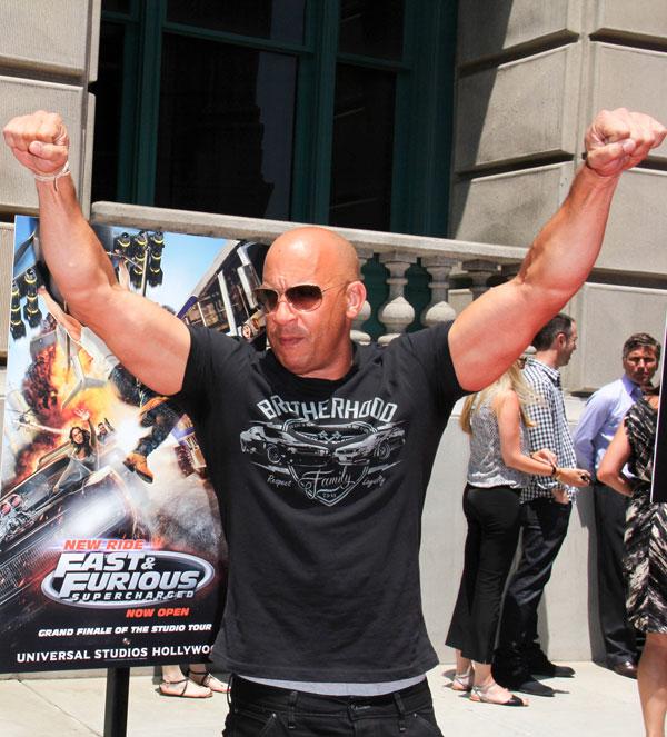 Vin Diesel is hot