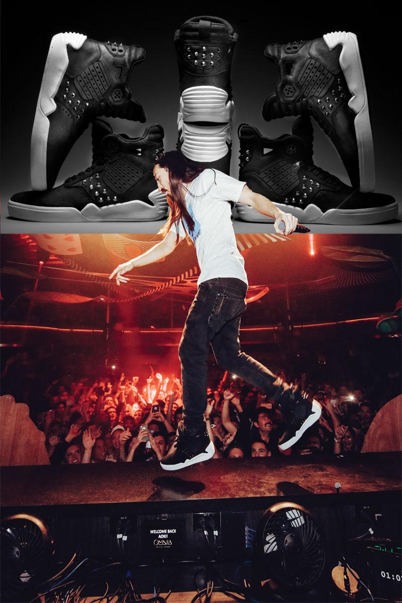 Celebrity supra aoki sneaker people