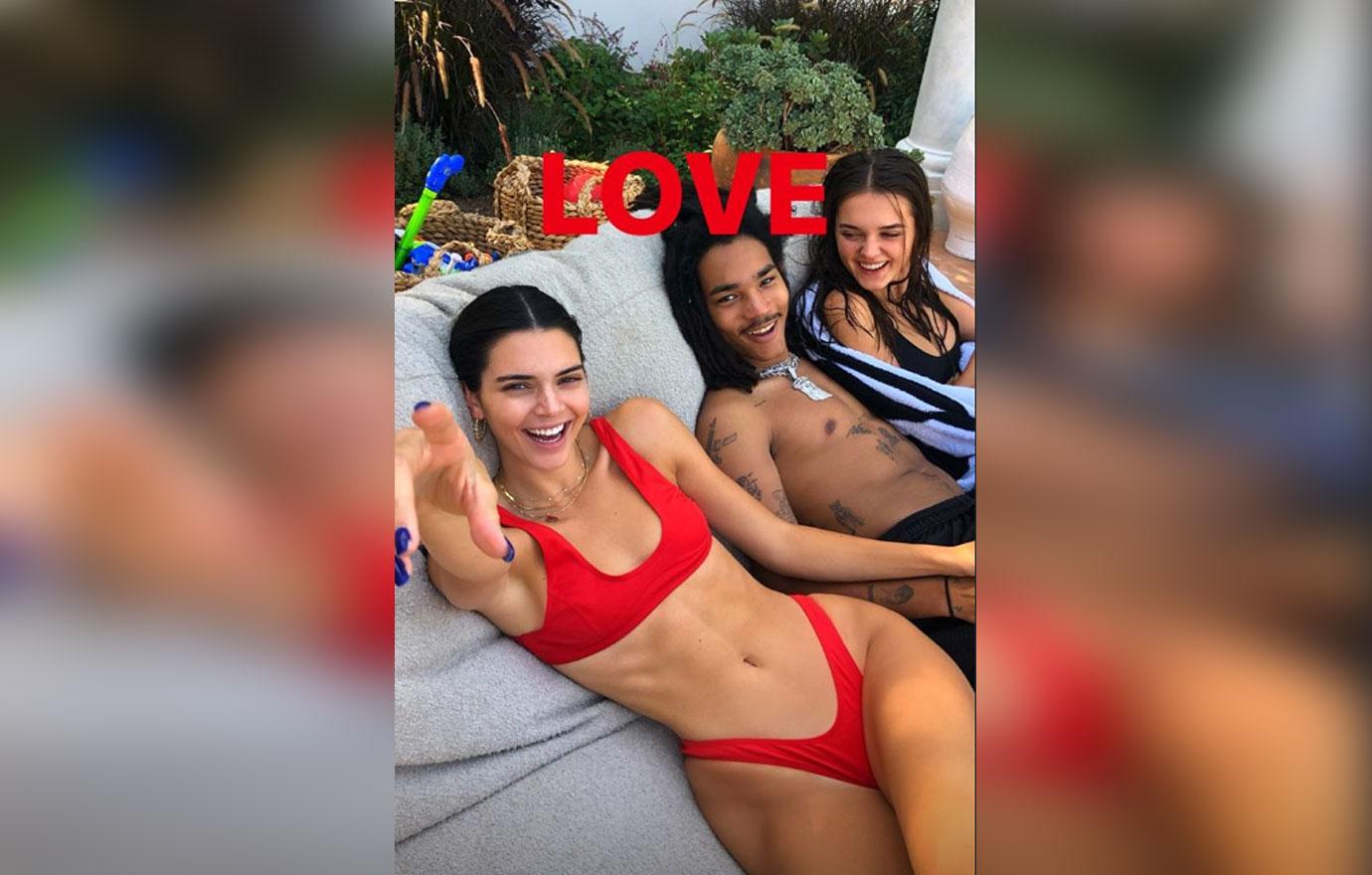 Kourtney kardashian kendall jenner bella hadid labor day 4