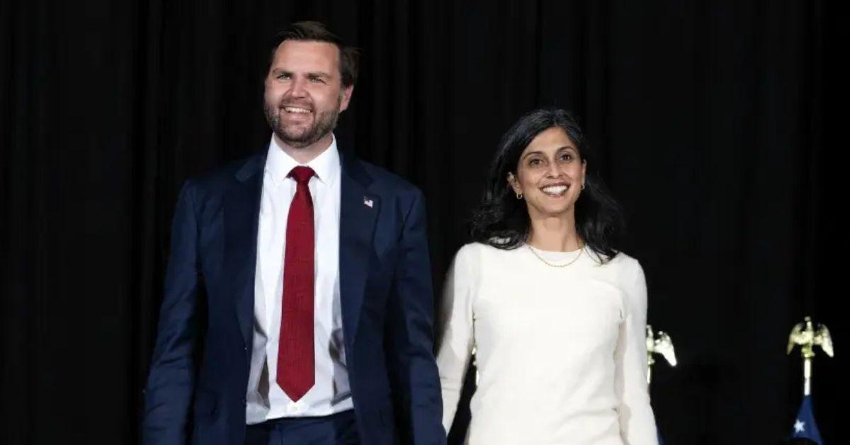 Photo of J.D. Vance and Usha Vance