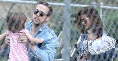 Ryan Gosling Eva Mendes Daughters Photos Long 1