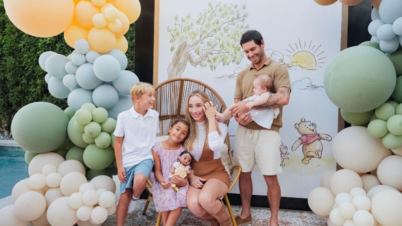 image of The mom-of-three said she has 'help' with her kids.