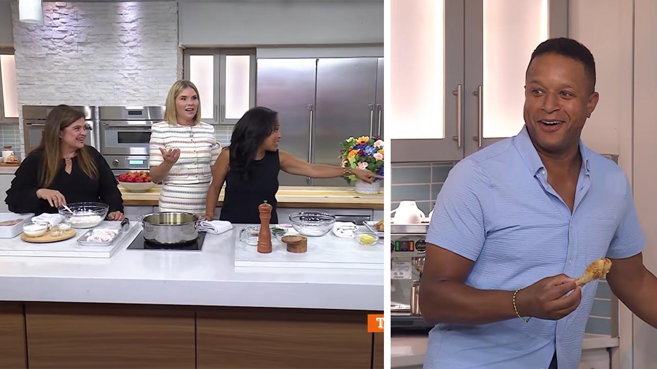 Craig Melvin,Sheinelle Jones ,Jenna Bush Hager,Alex Guarnaschelli