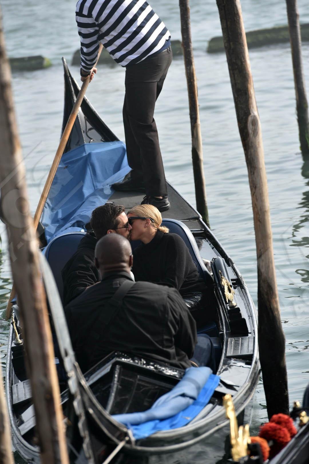 Sofia Richie and Scott Disick enjoying a gondola trip and an ice cream in Venice