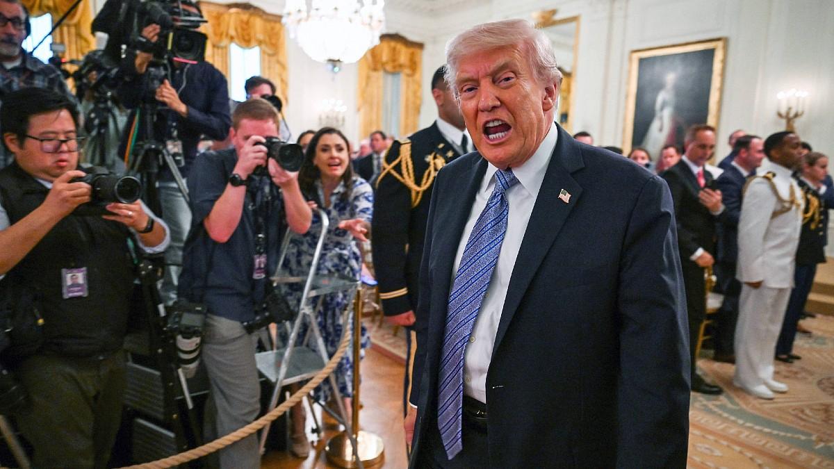 image of The White House has previously maintained that Trump is in good health.