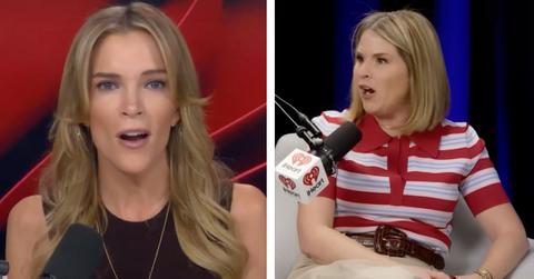 Split photo of Megyn Kelly and Jenna Bush Hager