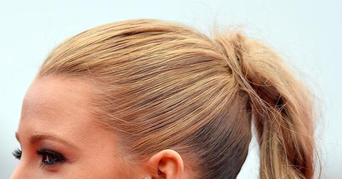 Blake lively braided ponytail