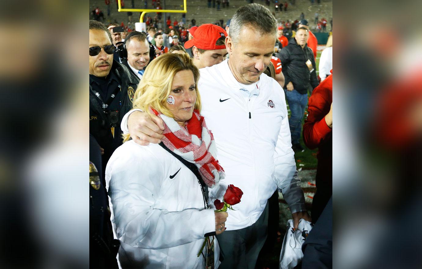 urban meyer dancing video cayman nebraska spotted first time ohio