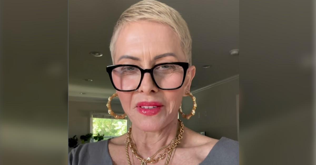 Image of Nicole Eggert was diagnosed with b----- cancer.