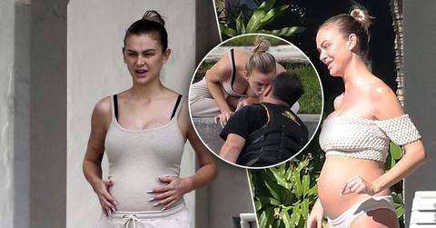 Pregnant Vanderpump Rules Star Lala Kent Bikini Miami