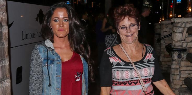 jenelle evans pregnant custody jace