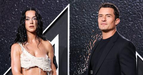 Photo of Katy Perry and Orlando Bloom.