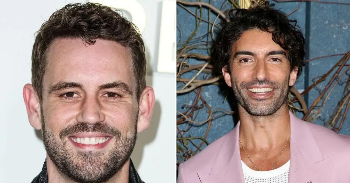 Composite photo of Nick Viall and Justin Baldoni